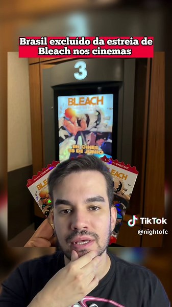 Brasil foi excluído do lançamento de Bleach nos cinemas #bleach #anime