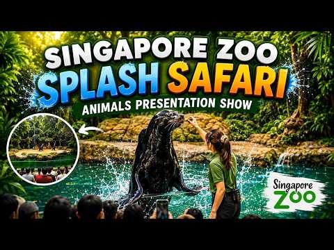 Singapore Zoo Splash Safari Animals Presentation Show