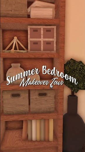 Summer Bedroom Makeover Tour | Welcome To Bloxburg | #roblox