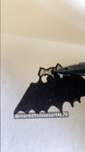 Step by step drawing of a bat like a pro! #halloweendrawings #viraldrawing #trendingshorts #ytshorts