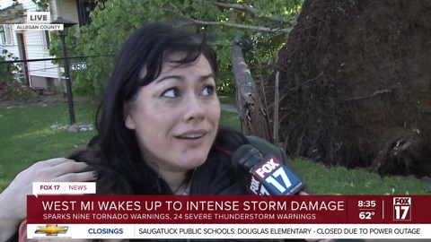 Elliot speaks to Martin resident about storm, extreme damage