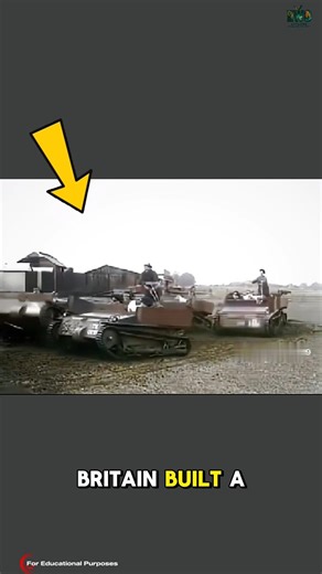 Britain Built a Tiny Two-Man Tank. #usmilitary#usashorts#fyp