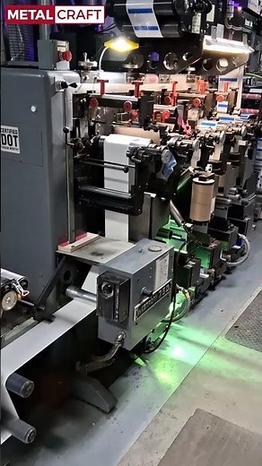 Watch How We Print, Inkjet & Die Cut on the Flexo Printer!