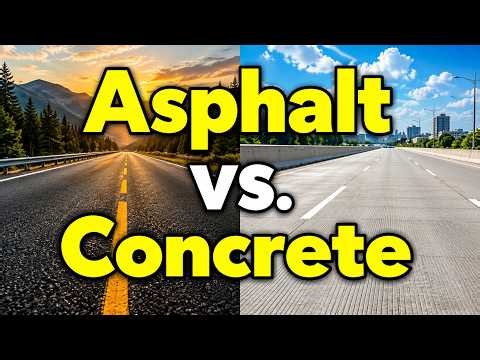 Asphalt vs Concrete Which Road Surface Is Actually Stronger