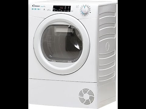 Candy Smart Pro CSOE H8A2TE S, Secadora Condensación, 8KG, Bomba Calor, Pantalla Smart Text, WiFi