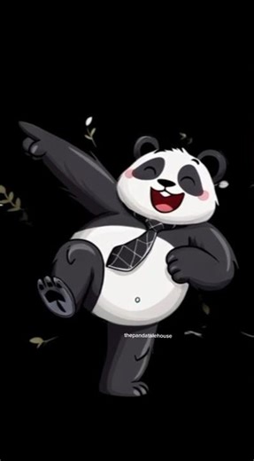 🐼 Dancing Panda Goes Viral 🕺 | Cutest Panda Dance Ever #shorts.