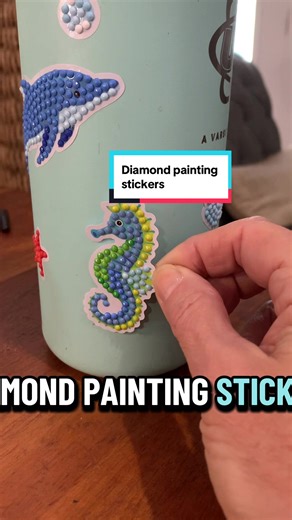 Marine Life Diamond Painting Sticker Kit for Beginners