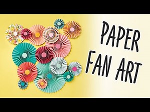 Paper Fan Art: Make Our Easy Concertina Rosettes For Cost-Effective Decor!