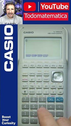 HOW TO CALCULATE ANGLES WITH SIN, COS AND TAN ON THE CASIO FX-9860GIII