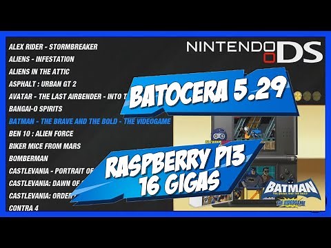 Batocera 5.29 Raspberry Pi3 Gaming Collection 16GB