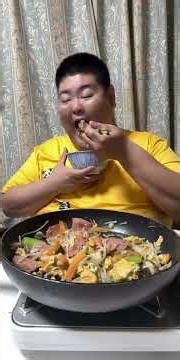 フーチャンプルーを美味しく食べます #アレンジ #沖縄料理#沖縄#絶メシ #おふくろの味 #mukbang #food #大食い #それでは皆さん頂きます #飯テロ #cooking #料理 #www