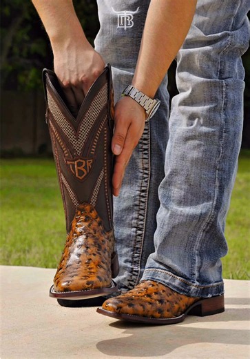 Discover Our New Honey Ostrich Boots for $129!