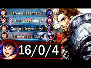 GAREN TOP IS A HIGH-ELO BEAST! VERY STRONG (FANTASTIC👌) - 2025 Garen TOP Gameplay Guide