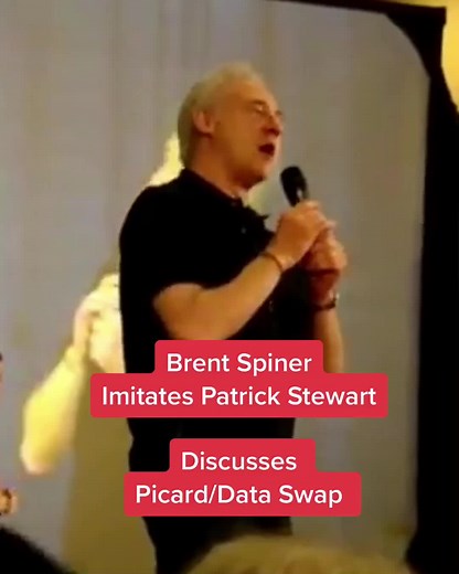 Brent Spiner Acting Like Patrick Stewart: Data/Picard Swap Discussion