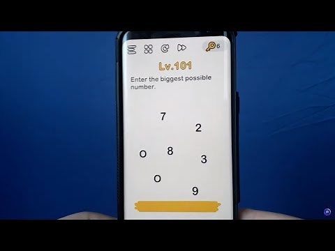 Enter the biggest possible number Brain Out