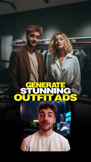 Seb Intel on Instagram: "Comment “AI” and I’ll send you the process. Create luxury outfit ads with AI — models, outfits, scenes, and lighting, all without a team"