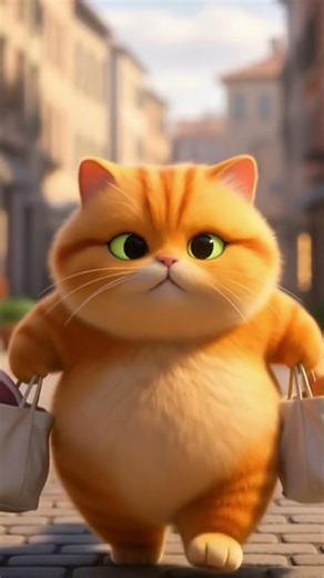 #CatAnimation#3DCartoon #FatCatStory#ChubbyCat #AnimatedShort #PixarStyle #CuteCat#CookingAnimation