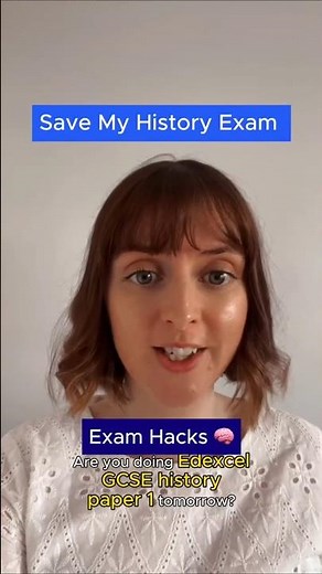 GCSE History- Exam hacks part 1