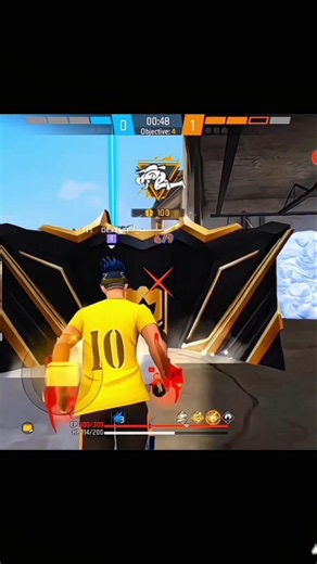 Aura Farming Against Hacker ☠️📈 #freefire #tondegamer #shorts #jhdextur16