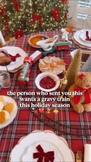 Julianna Christensen on Instagram: "Ralph Lauren Christmas- but make it fun🚂 🧸🎄! EVERYTHING is under the “Ralph Lauren Christmas” category on my AMZ Storefront ❤️. IB: @chesapeake.socials #ralphlauren #tablearrangement #tabletopdecor #tablesettingideas #christmasfood #holidayfood ✨ Ralph Lauren Christmas, Ralph Lauren home, Christmas home decor, Christmas dinner, hosting ideas, Tablescape, train set, Christmas decorating, Christmas ideas, Christmas inspo, nostalgic Christ