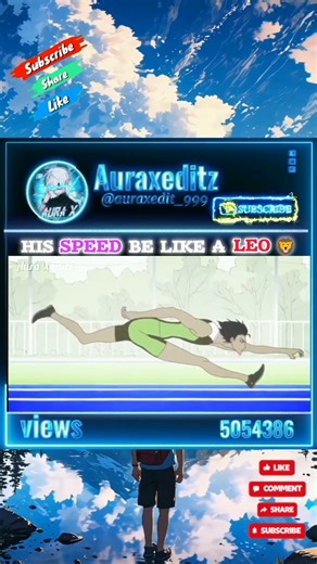 His Speed Is Like a Leopard ⚡🐆 #anime #shorts