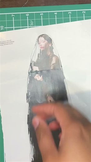 From pieces to finished collage ✂️📚