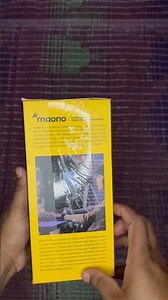 Unboxing MAONO USB Dynamic Plug&Play for Recording, Streaming, VoiceOver, Podcast , (PD100U)