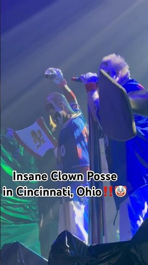 Insane Clown Posse performing in Cincy‼️🤡 #icp #insaneclownposse