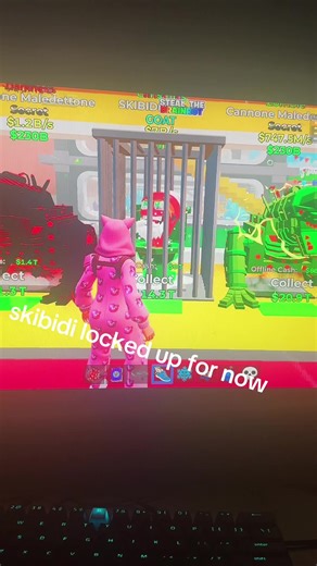LOL skibidi is locked up tight for a few days. owner:@xManicbotx #fyp #foryoupage #skibi #fortnite #stb