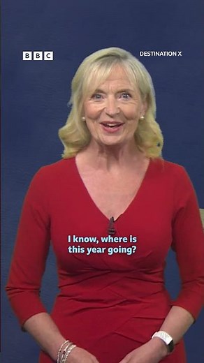 Rob Brydon takes over the weather forecast for Destination X - BBC