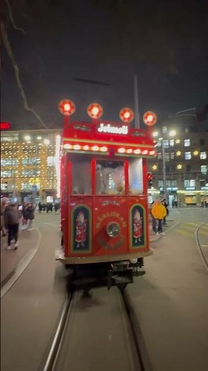 Zurich’s Most Magical Tram Ride: Märlitram at Christmas! 🎅🚋✨
