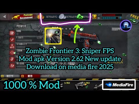 Zombi Frontier 3 : Sniper FPS Mod apk Version 2.62 New update download on media fire 2025