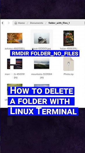 How to recover files/folders lost in Linux after using Terminal commands as rm, rmdir, or mv #short