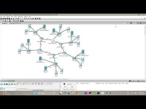 Evidencia de la programación de los routers
