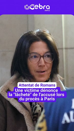 ⚖️ Emmanuelle Blachon, dernière victime de l’effroyable attaque au couteau qui avait tué deux hommes et blessé cinq personnes à Romans-sur-Isère en 2020, est présente à l’ouverture du procès ce lundi 27 octobre à Paris. Accompagnée de son mari et de ses deux enfants, elle réagit aux déclarations de l'accusé lors d’une suspension : « Ce procès est éprouvant. Il est là, physiquement. Il faut l’affronter. » Dénonçant la « lâcheté » de l’accusé, elle indique n’attendre « pas grand-chose de lui ». Ab