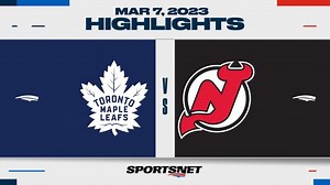 NHL Highlights: Maple Leafs 4, Devils 3