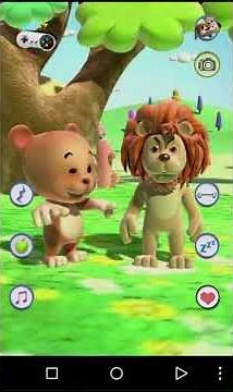 Talking Bear And Lion - (Android Game) - Full Gameplay