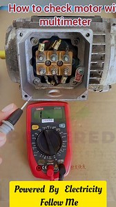 5.9K views · 42 reactions | How to check motor multimeter | 혗혰호혦혳혦혥 혉혺 혌혭혦혤혵혳혪혤혪혵혺 | Facebook