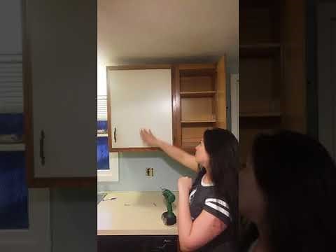 How to remove wall cabinets