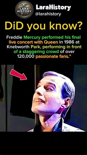 The Final Curtain Freddie Mercury’s Last Live Show With Queen! #history #facts