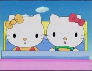 Hello Kitty Video Episode 15 ( last ) -" The Great Kitty Car Race" like >>> https://www.facebook.com/LittleKittyOnlineAndTravel/ | Little Kitty Online and Travel