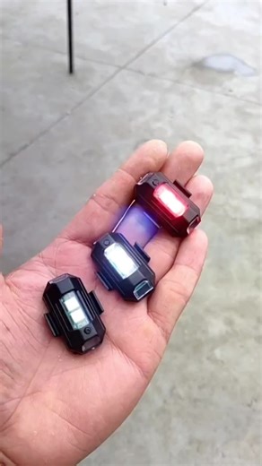 Rechargeable LED Strobe Lights for Motorcycles