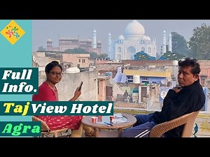 CLEAR View Of TAJ MAHAL From This BUDGET HOTEL🏨 Of AGRA~Full Info.& Details //Tips To Travel