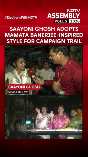 Saayoni Ghosh on Bengal Campaign Trail: TMC Star Campaigner Speaks to NDTV