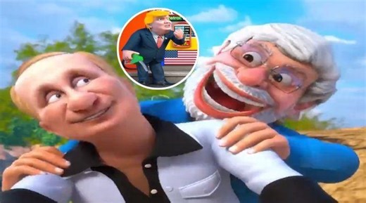 India trolls Trump in viral Modi-Putin cartoon video