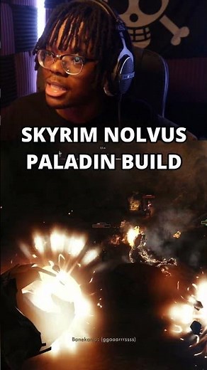 No Undead is Safe from the Paladin's Light 🛡️🔥 #Skyrim #nolvus
