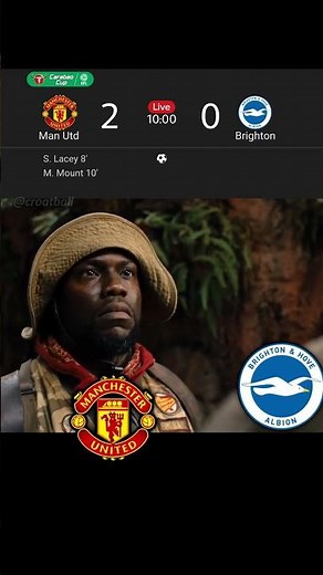 Man Utd 2 3 Brighton | Carabao Cup