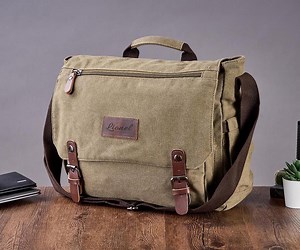 Canvas Messenger Bag, Personalised Messenger Bag, Laptop Briefcase, Cross Body Bag Courier Bag, Crossbody Bag, Canvas Shoulder Bag, Gift. - Etsy