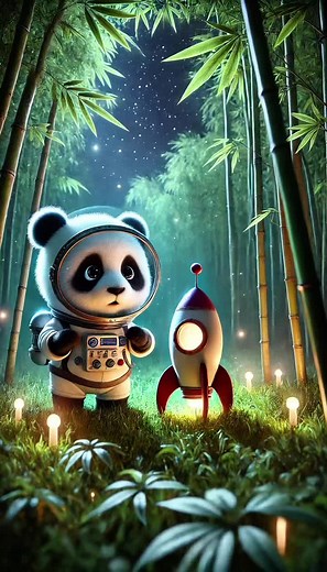 How baby panda explore the space?Baby Panda’s Space Adventure! 🚀🐼 Part 3 Our adorable baby panda is blasting off into outer space! Clad in a tiny astronaut suit, he explores the wonders of the universe—bouncing on the moon, floating in zero gravity, and making friends with cute alien creatures. Watch as he curiously pokes at twinkling stars, munches on a bamboo snack while orbiting Earth, and even takes a thrilling ride on a comet! Will Baby Panda discover a new planet made entirely of bamboo?