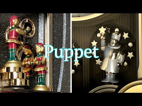 夢のある時の調べを奏でる SEIKO Puppet からくり時計